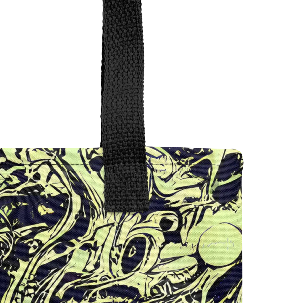 Chartreuse Chaos on Tote Bag — Product details