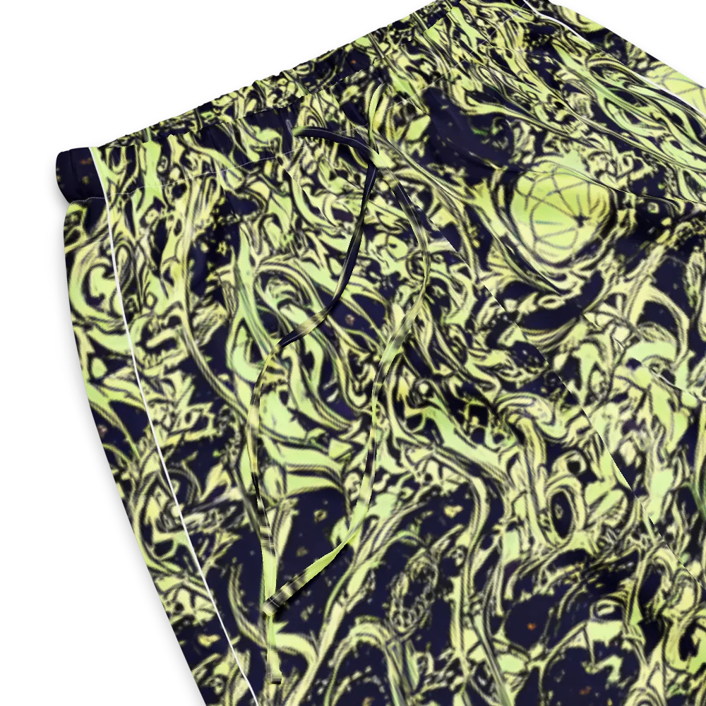 Chartreuse Chaos on Women's Pajama Pants — Product details