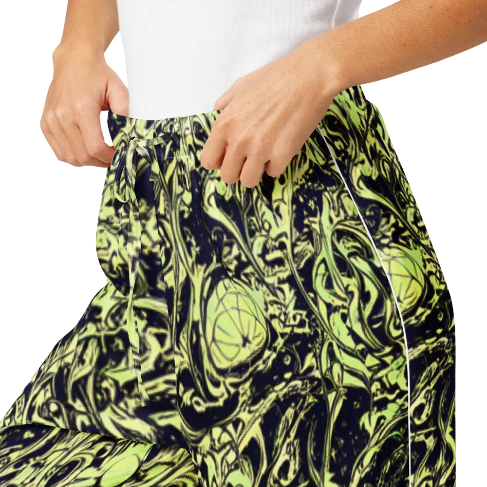 Chartreuse Chaos on Women's Pajama Pants — Product details
