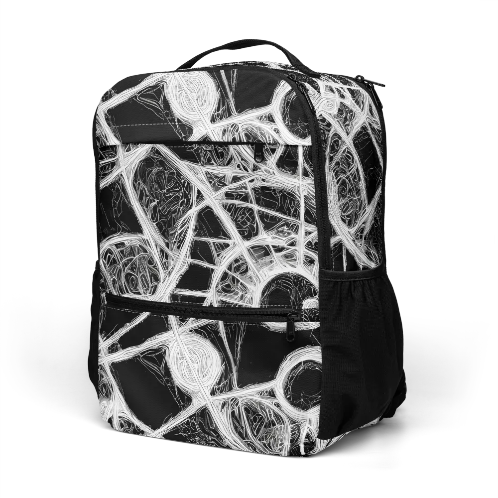 Obsidian Network on Utility Backpack — Left Front