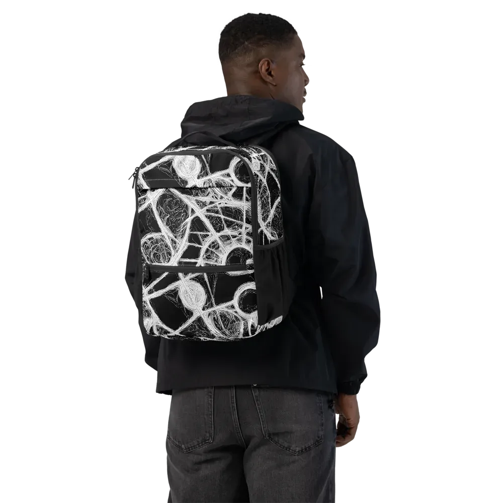 Obsidian Network on Utility Backpack — Back