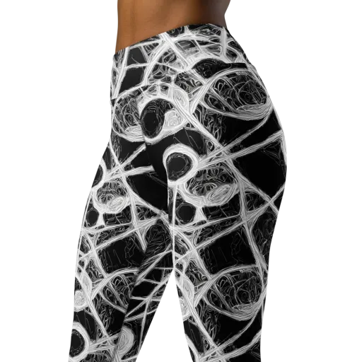 Obsidian Network on a Yoga Leggings