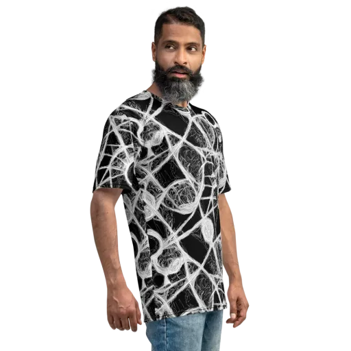 Obsidian Network on a Men's Crew Neck T-Shirt