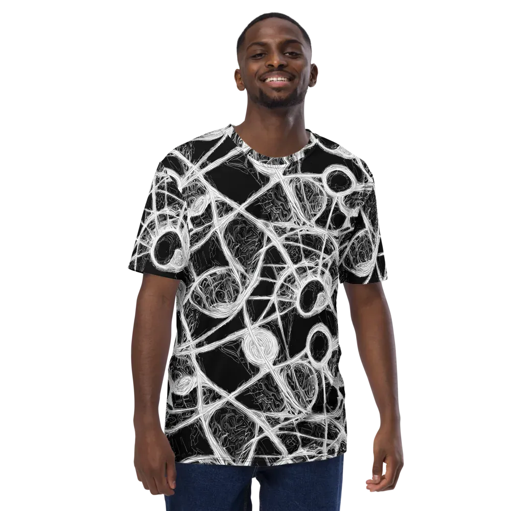 Obsidian Network on Men's Crew Neck T-Shirt — Front