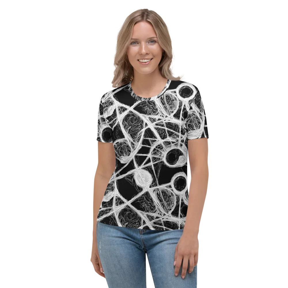 Obsidian Network on Women's Crew Neck T-Shirt — Front