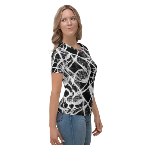 Obsidian Network on a Women's Crew Neck T-Shirt
