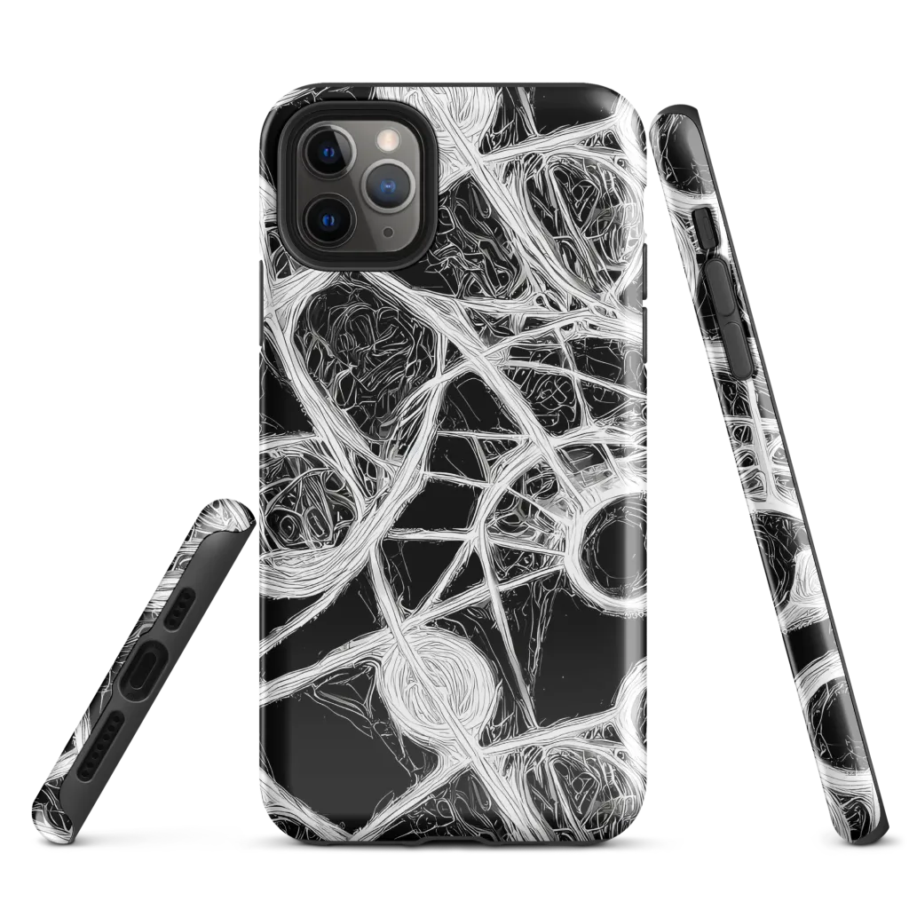 Obsidian Network on Tough Case for iPhone® — Front