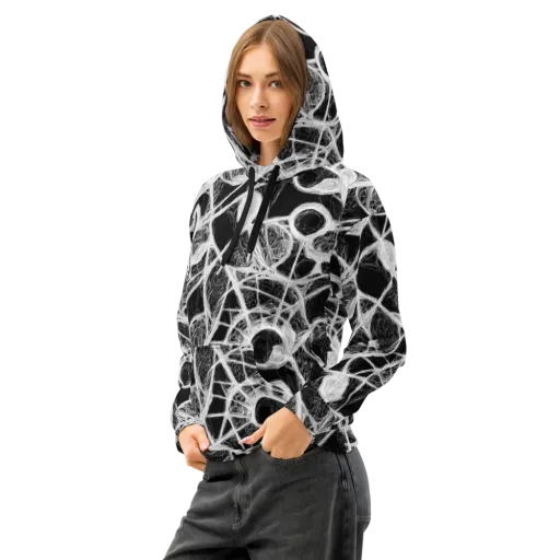 Obsidian Network on a Cotton Hoodie