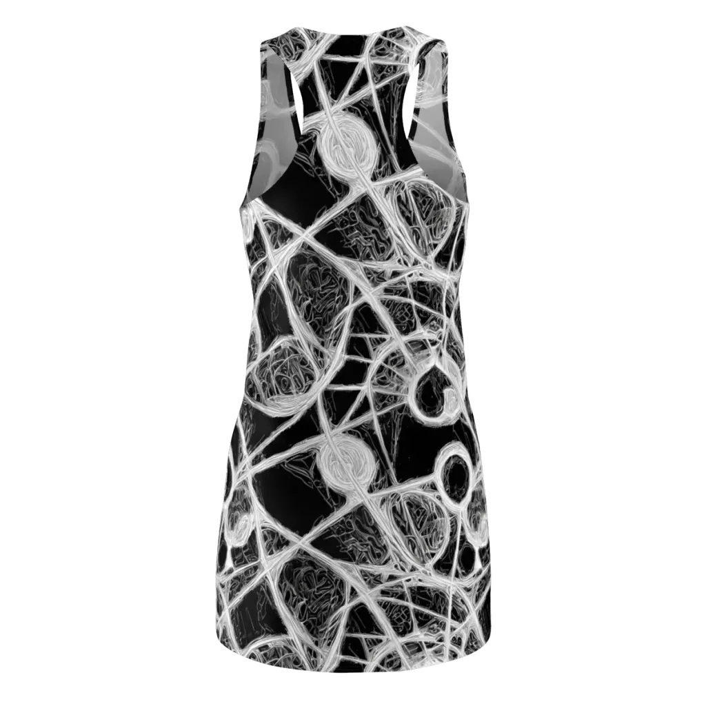 Obsidian Network on Racerback Dress — Back