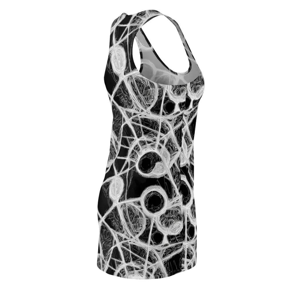 Obsidian Network on Racerback Dress — Back Side