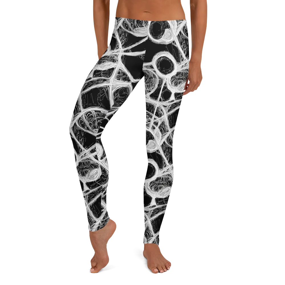 Obsidian Network on Leggings — Front