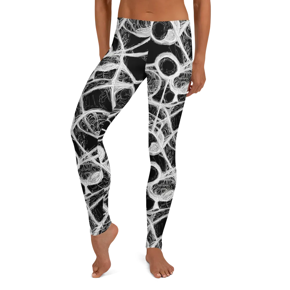 Obsidian Network on Leggings — Front