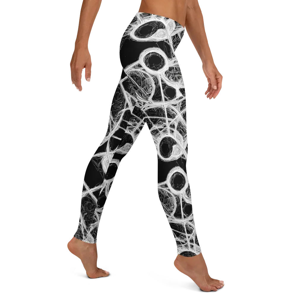 Obsidian Network on Leggings — Right