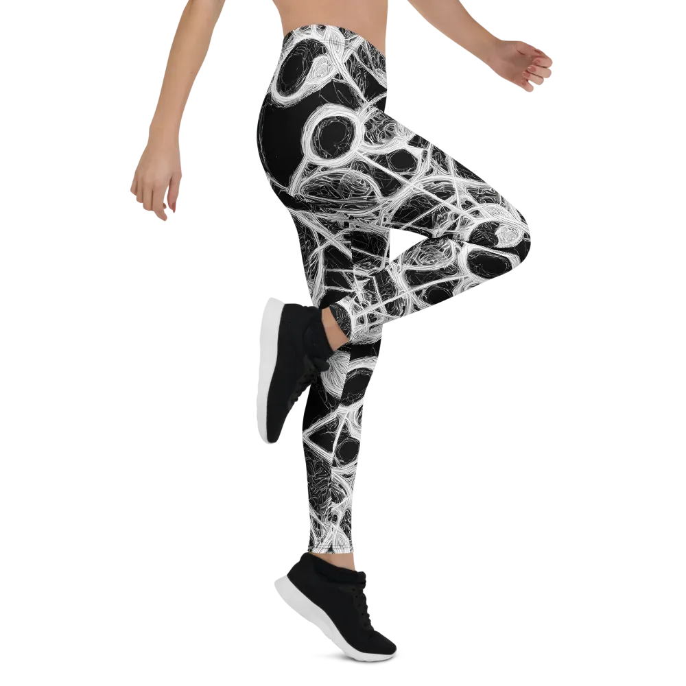 Obsidian Network on Leggings — Right