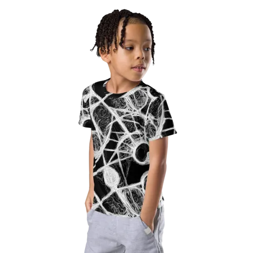 Obsidian Network on a Kids Crew Neck T-Shirt