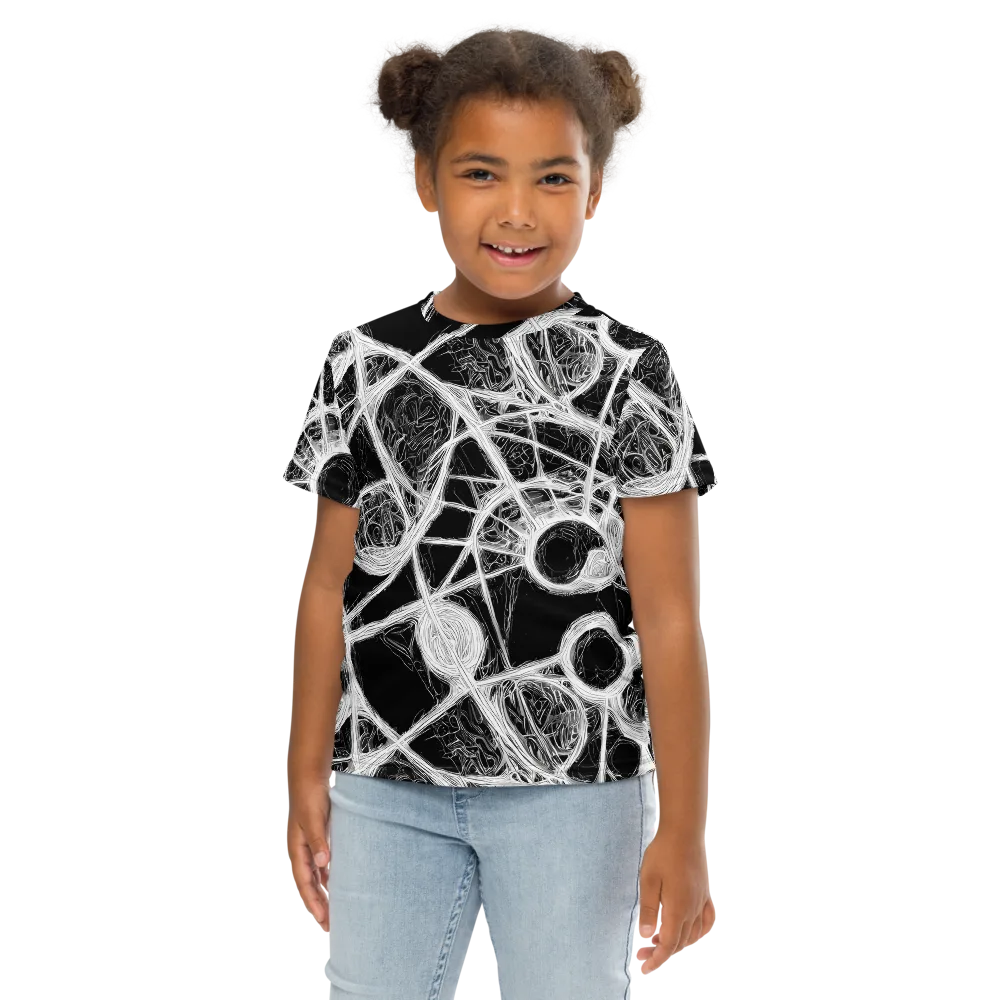 Obsidian Network on Kids Crew Neck T-Shirt — Front