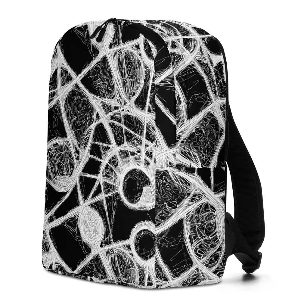 Obsidian Network on Minimalist Backpack — Left