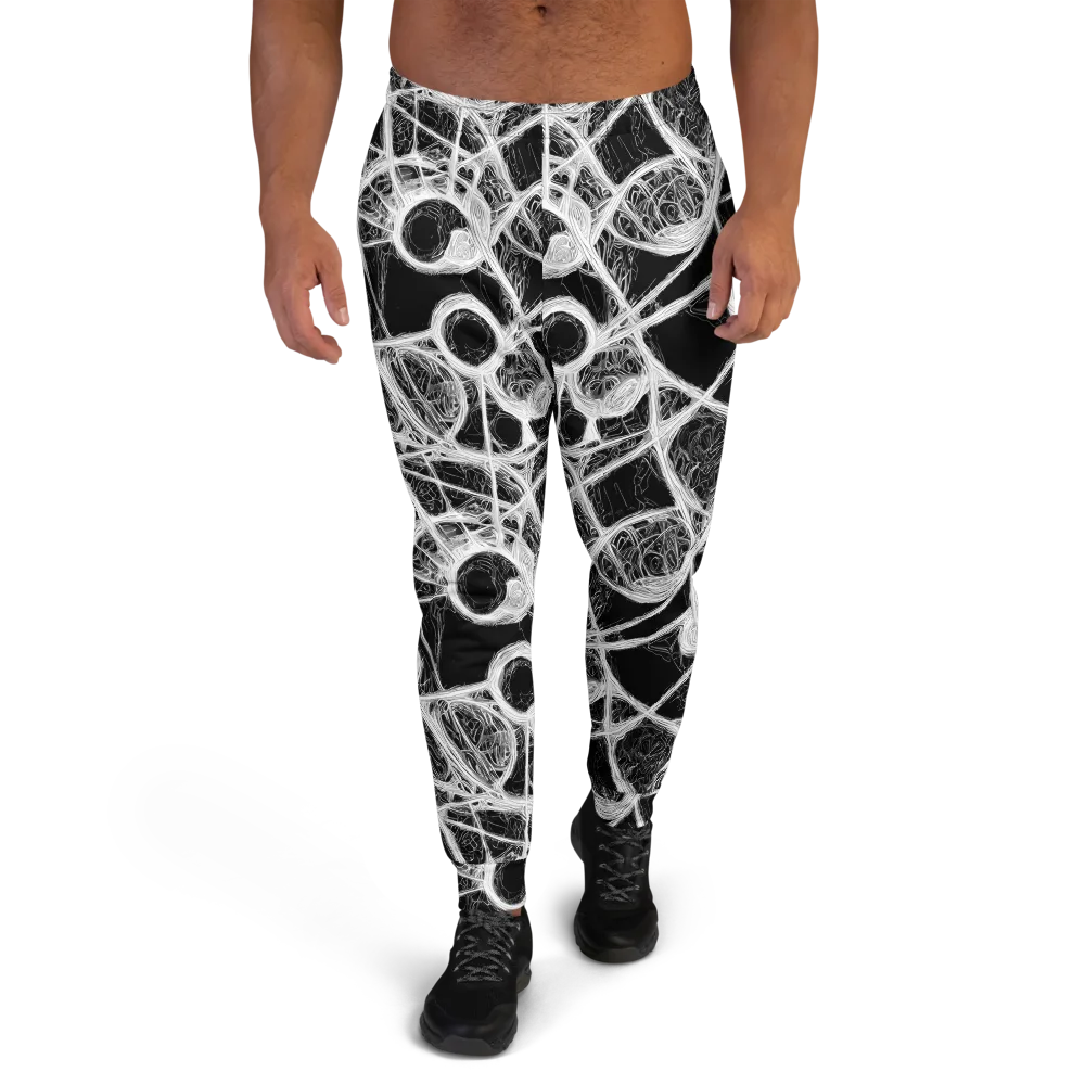 Obsidian Network on Men's Joggers — Front