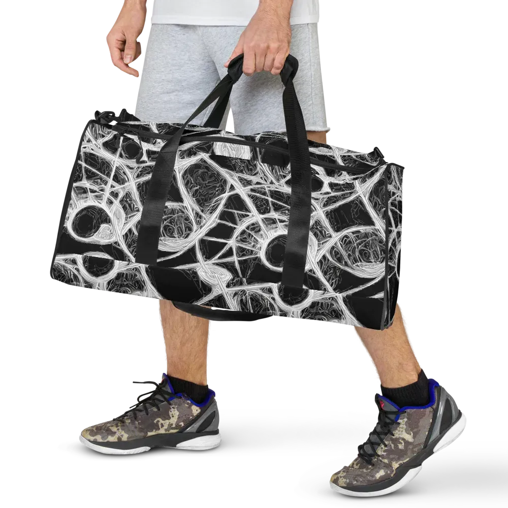 Obsidian Network on Duffle Bag — Front