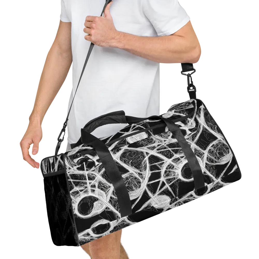 Obsidian Network on Duffle Bag — Right Front