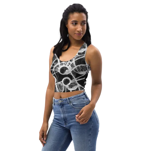 Obsidian Network on a Crop Top