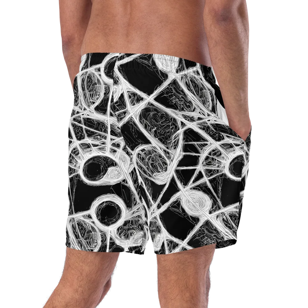 Obsidian Network on Swim Trunks — Right Back