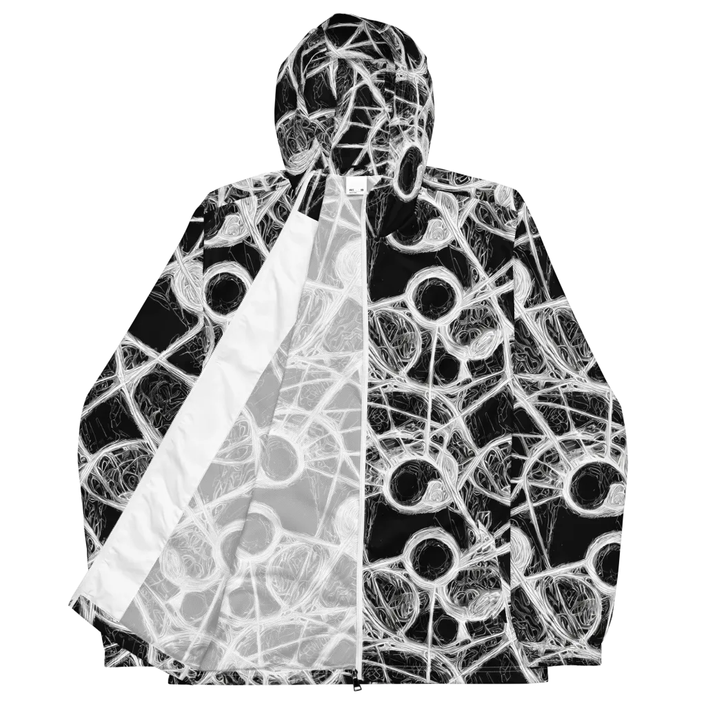 Obsidian Network on Men's Windbreaker — Front