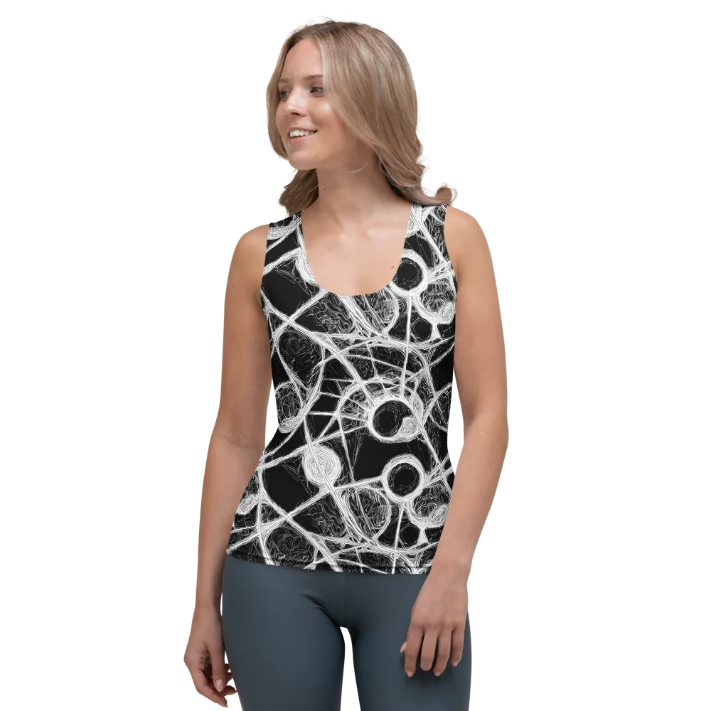 Obsidian Network on Women's Tank Top — Front