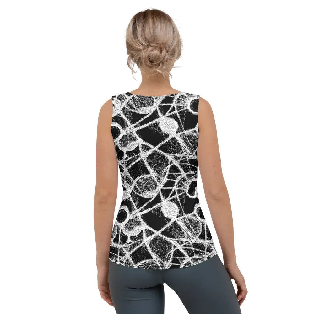 Obsidian Network on Women's Tank Top — Back