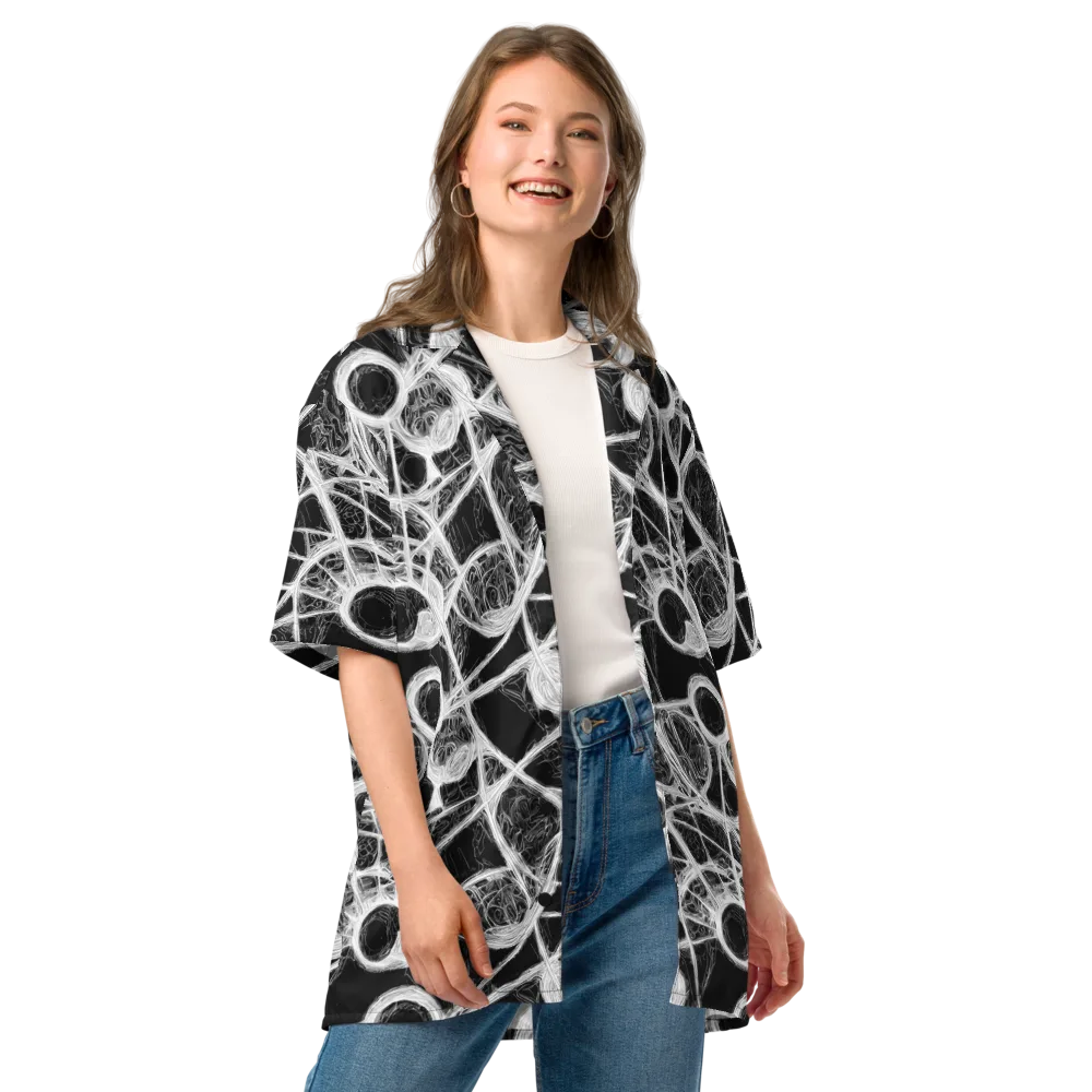 Obsidian Network on Button Shirt — Front