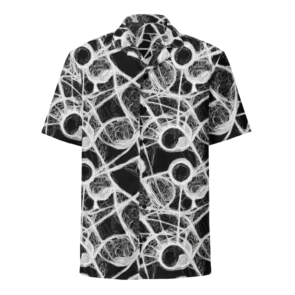 Obsidian Network on Button Shirt — Front