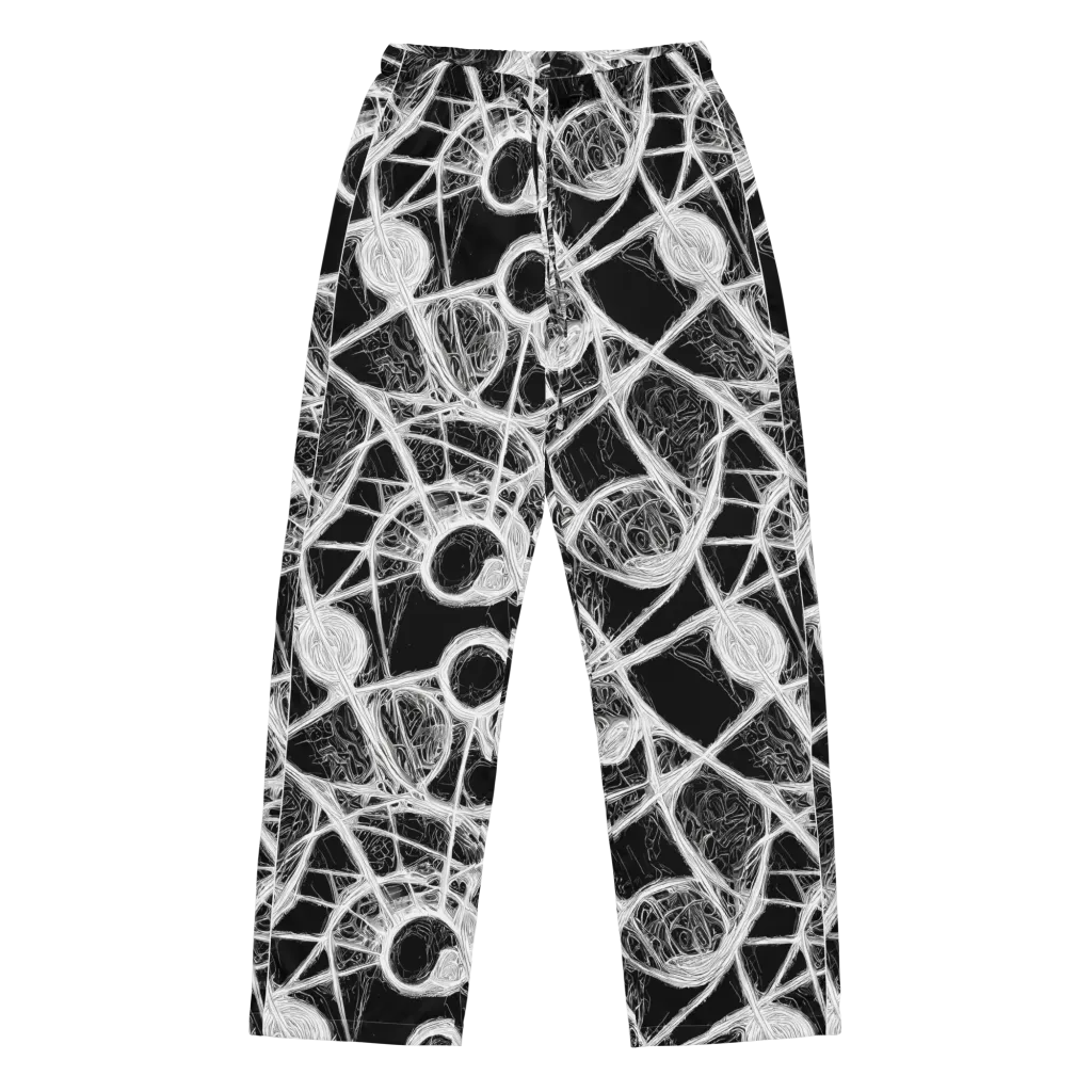 Obsidian Network on Women's Pajama Pants — Front