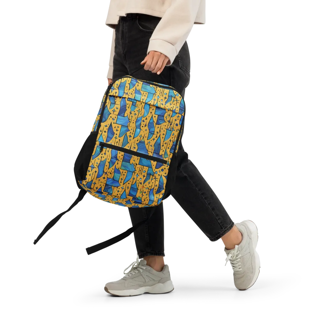 Gilded Current on Utility Backpack — Front