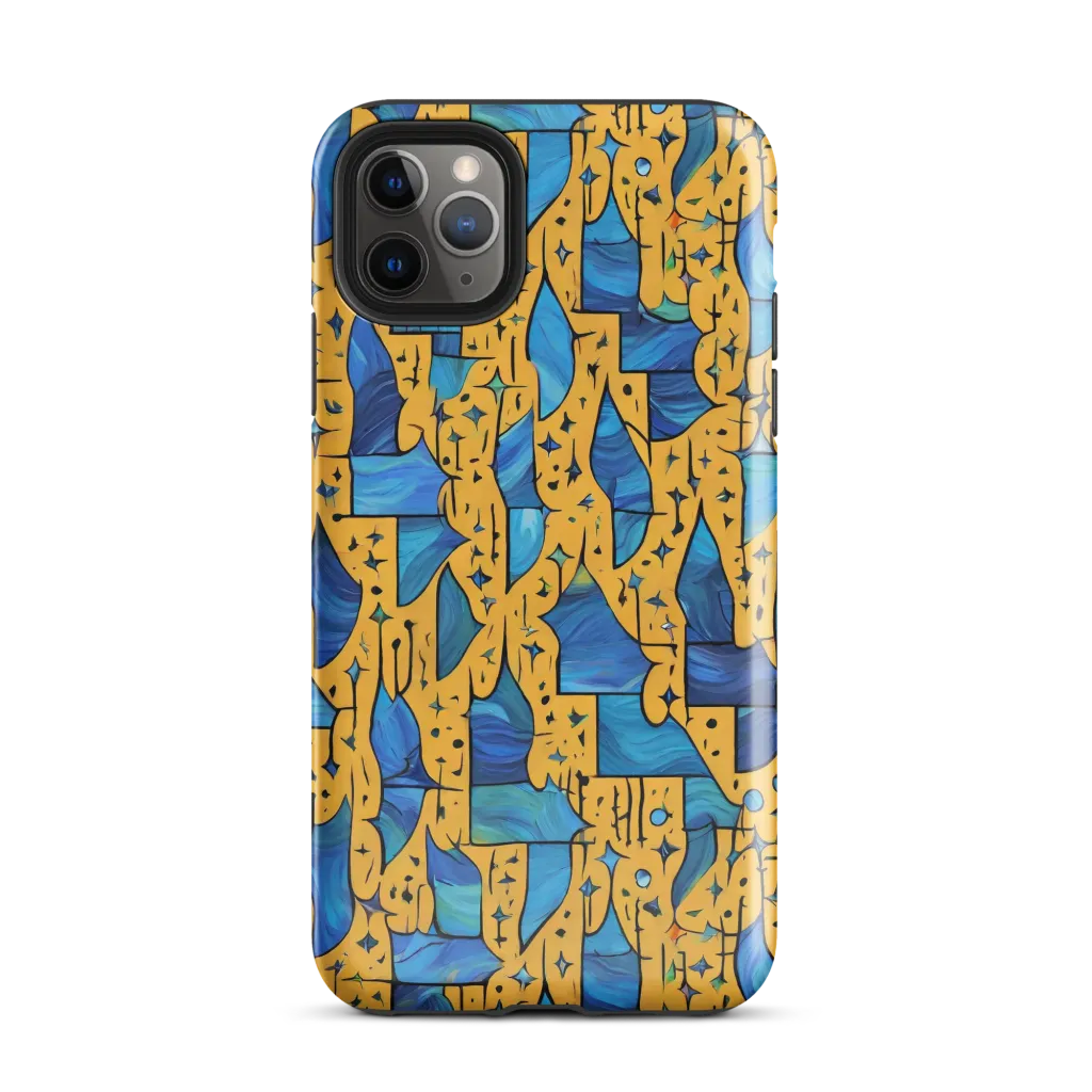 Gilded Current on Tough Case for iPhone® — Front