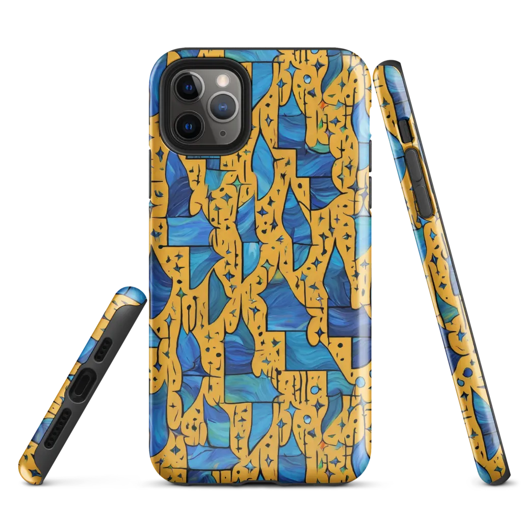 Gilded Current on Tough Case for iPhone® — Front
