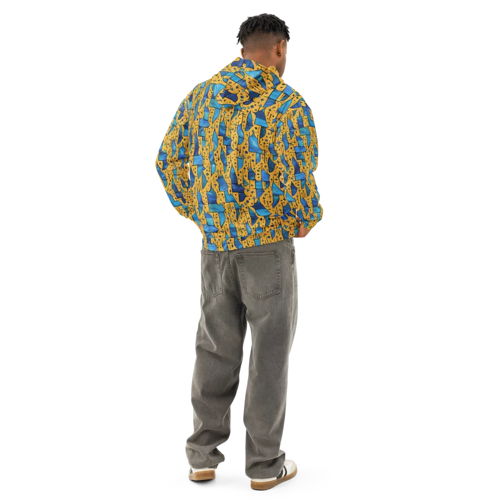 Gilded Current on Cotton Hoodie — Back