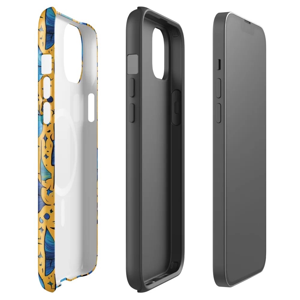 Gilded Current on MagSafe Tough Case for iPhone® — Front