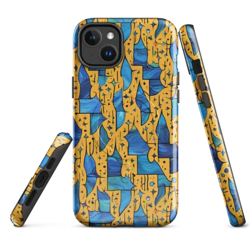 Gilded Current on a MagSafe Tough Case for iPhone®