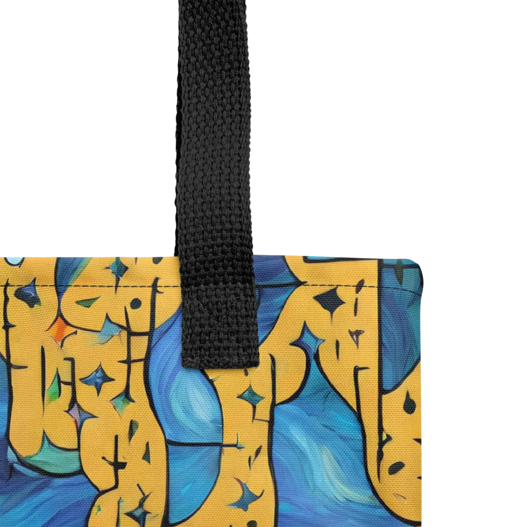 Gilded Current on Tote Bag — Product details