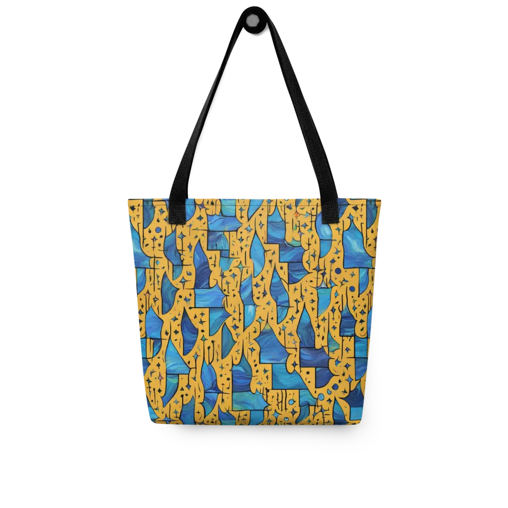 Gilded Current on Tote Bag — Front