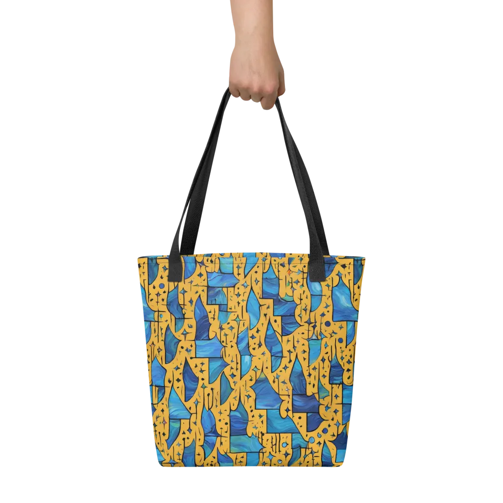 Gilded Current on Tote Bag — Front