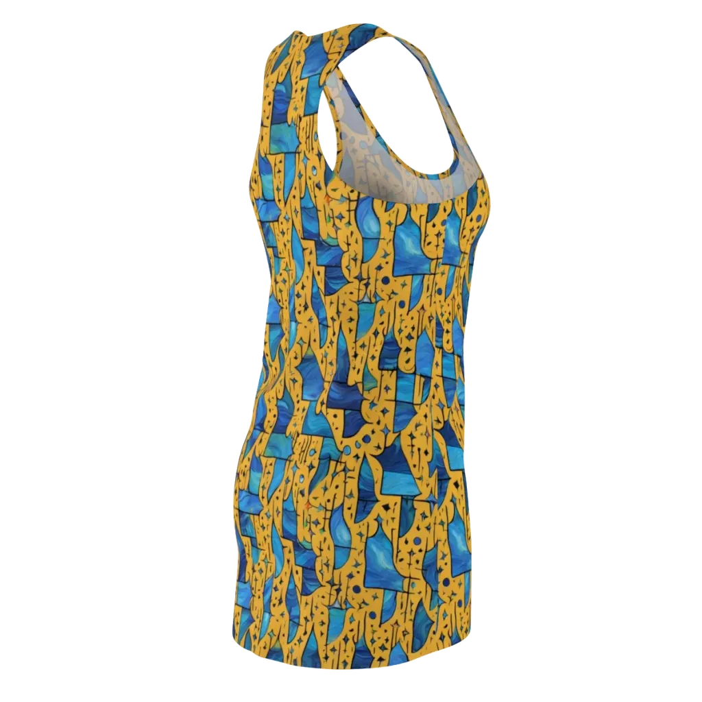 Gilded Current on Racerback Dress — Back Side