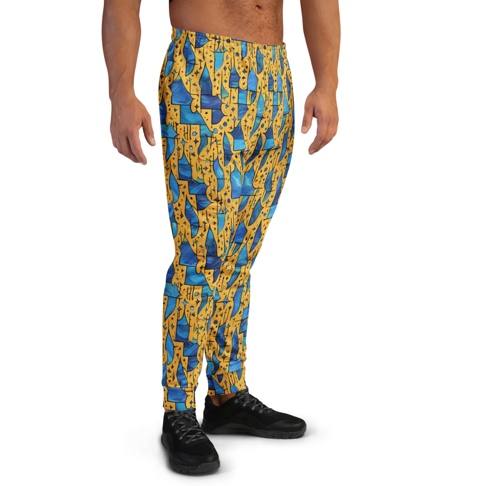 Gilded Current on Men's Joggers — Right