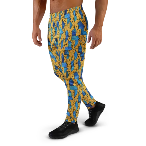 Gilded Current on a Men's Joggers