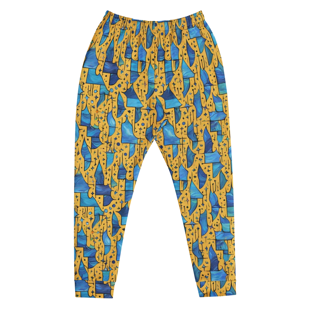 Gilded Current on Men's Joggers — Front