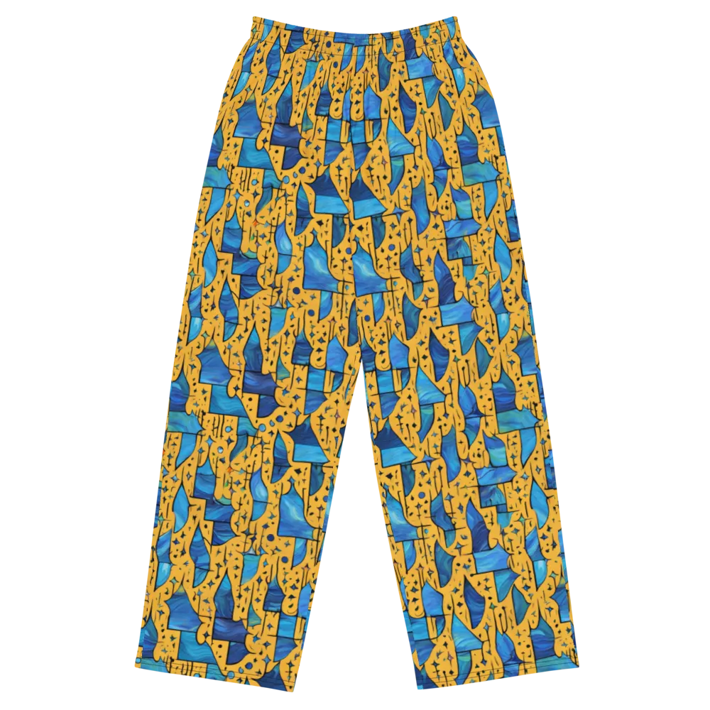 Gilded Current on Wide-Leg Pants — Front