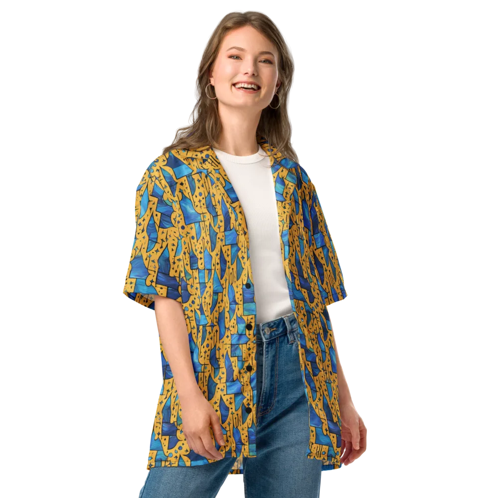 Gilded Current on Button Shirt — Front