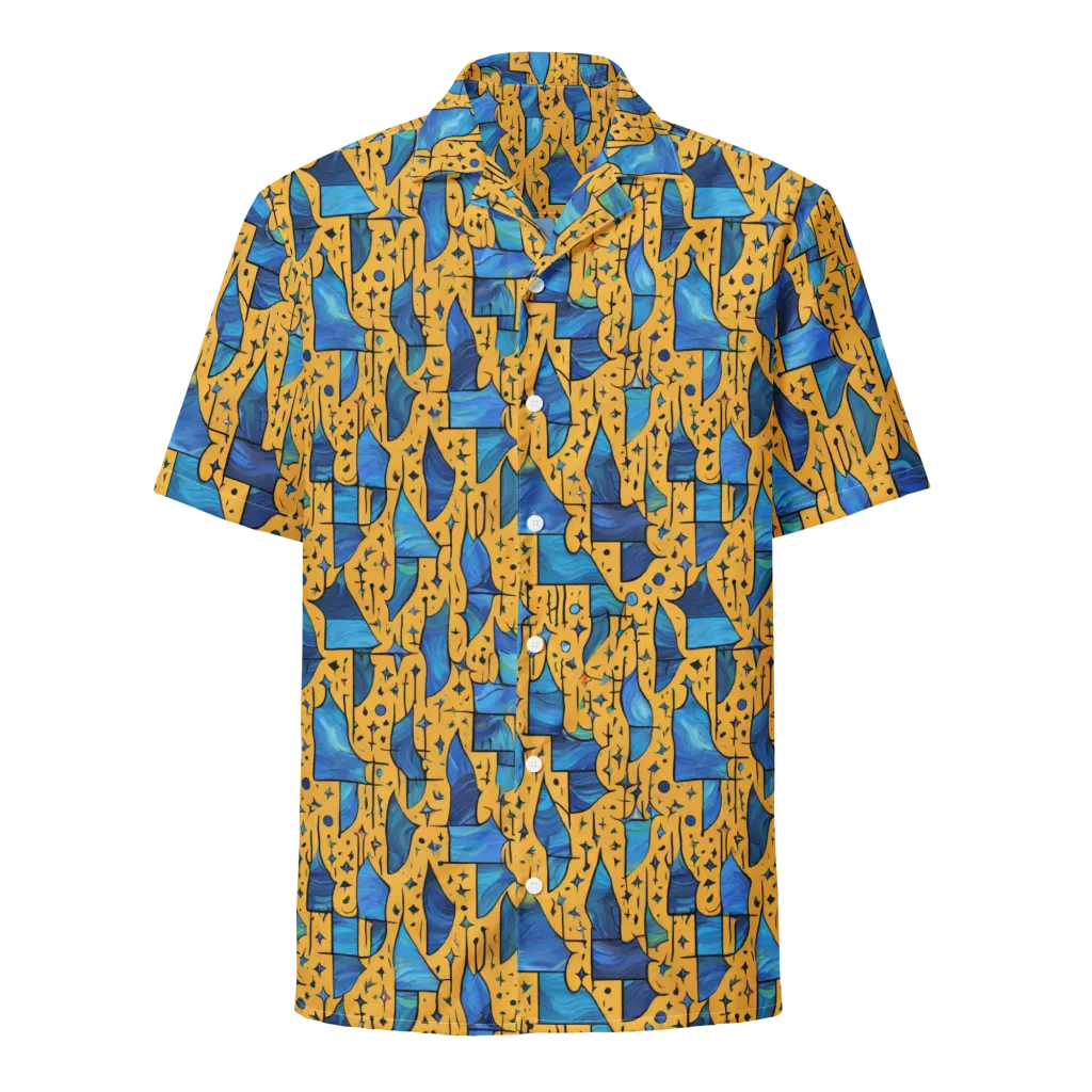 Gilded Current on Button Shirt — Front