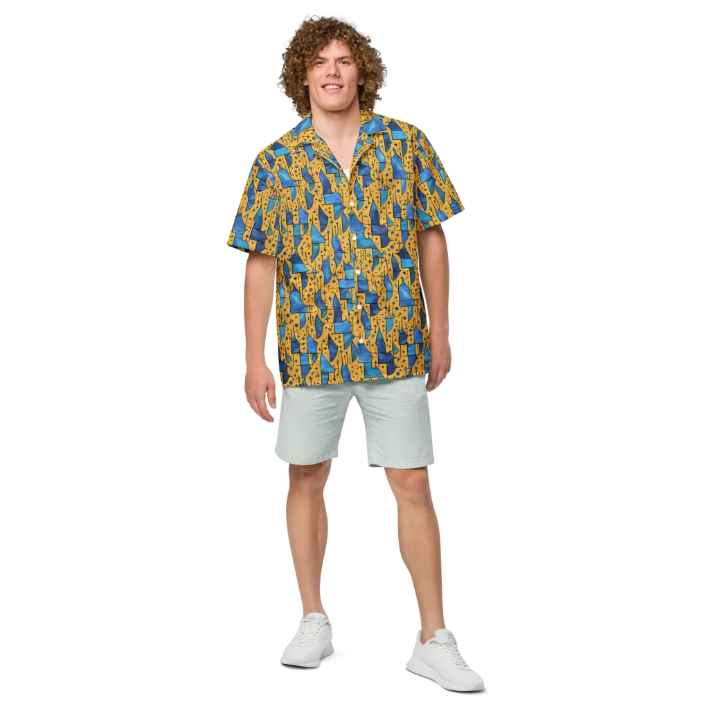 Gilded Current on Button Shirt — Front