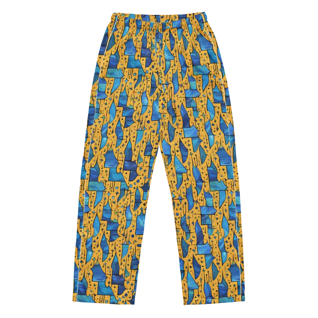 Gilded Current on Women's Pajama Pants — Front